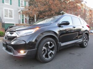 (A714) 2017 HONDA CR-V TOURING (BLACK) ONE OWNER / CLEAN CARFAX REPORT!!