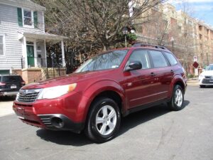 [A759] 2010 SUBARU FORESTER 2.5X [RED] CLEAN CARFAX REPORT!!